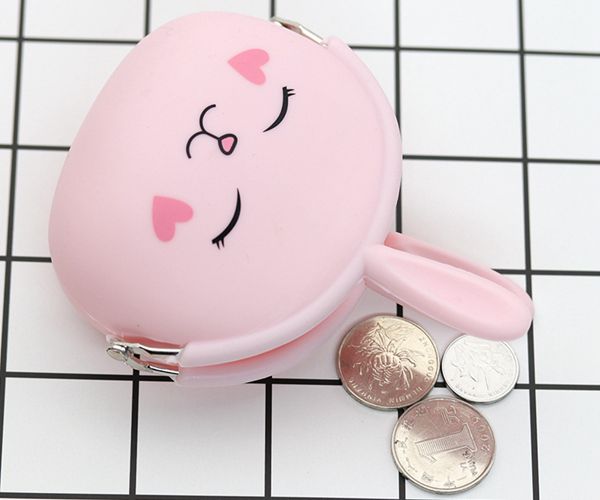 硅膠家用鑰匙包，卡通鑰匙包，女士硅膠鑰匙包